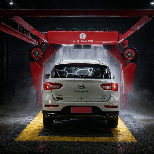 P-龙吸水六风机 TOUCHLESS CAR WASH MACHINE